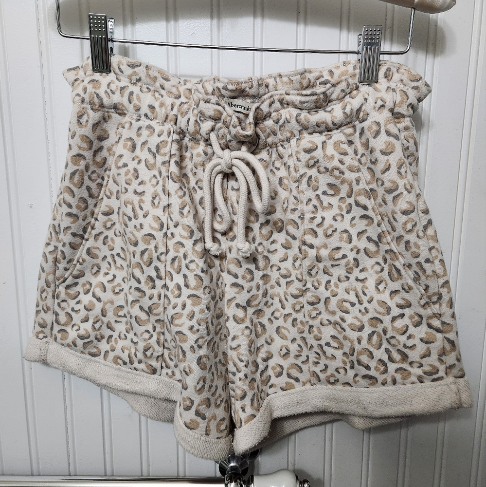 Abercrombie Cheetah Loungewear shorts